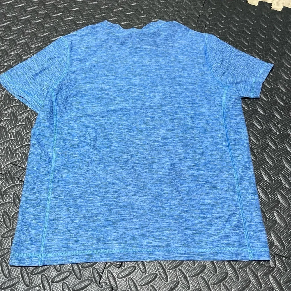 Boys Hanna Andersson Short Sleeve Shirt Blue Lighting Bolt Size 120 US 6-7
